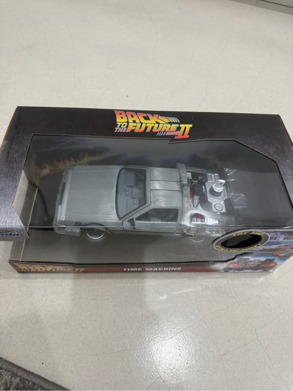 Back to the Future II DeLorean Time Machine Die-Cast Car